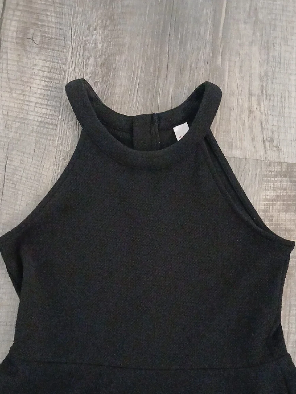 Justice Black  Fit-and-Flare Dress